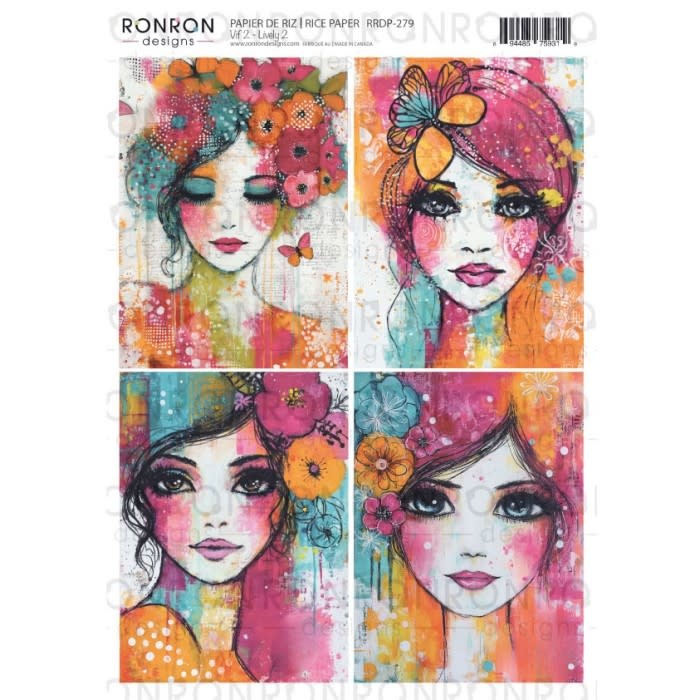 RONRON DESIGNS RONRON DESIGNS VIF 2 RICE PAPER