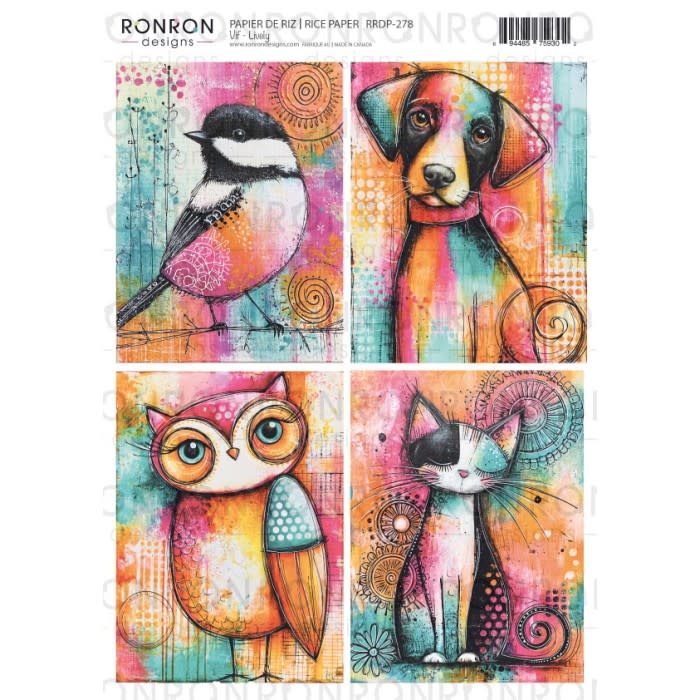 RONRON DESIGNS RONRON DESIGNS VIF RICE PAPER