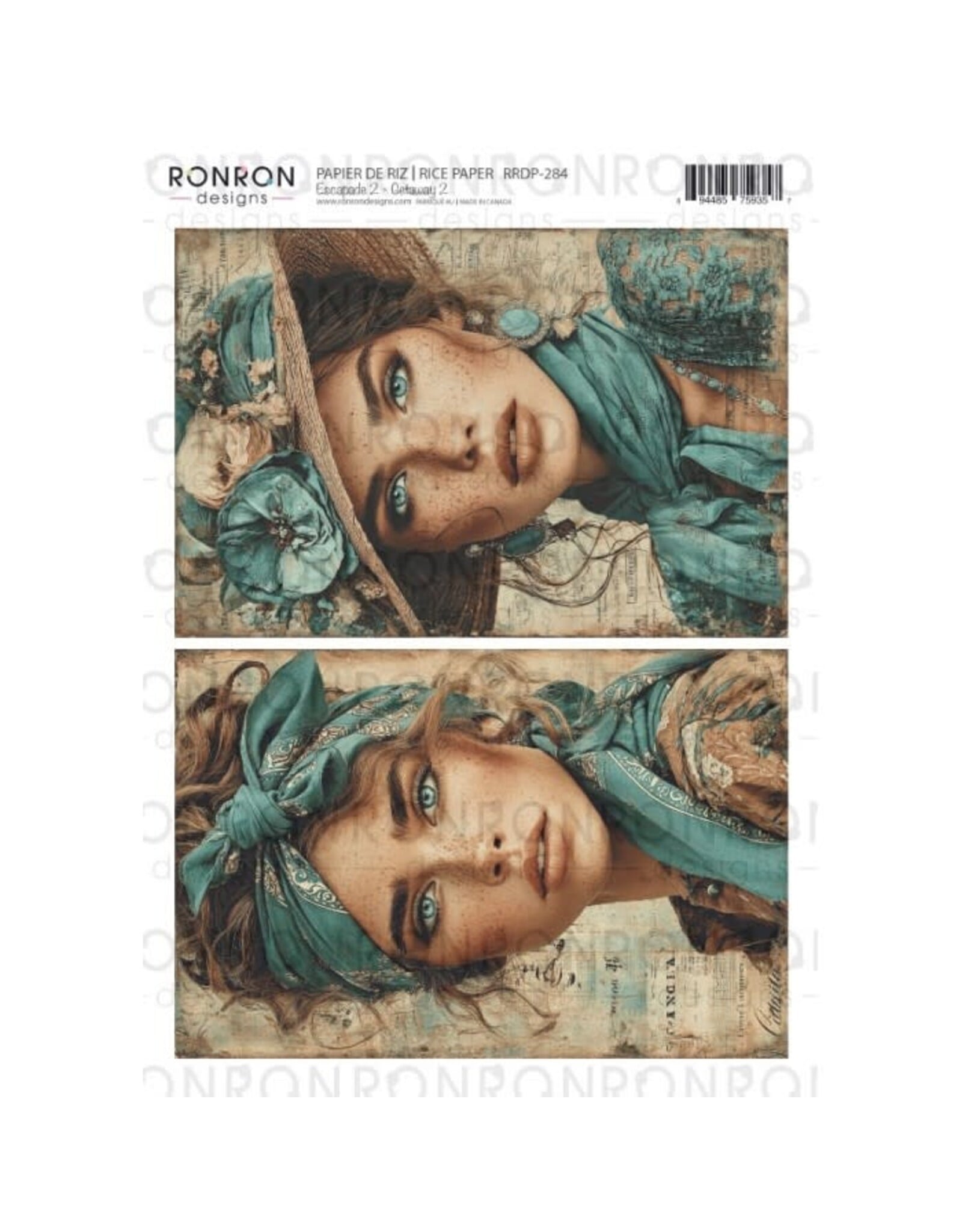 RONRON DESIGNS RONRON DESIGNS ESCAPADE 2 RICE PAPER