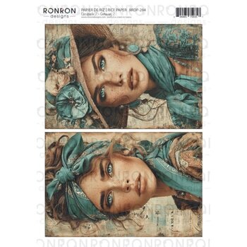 RONRON DESIGNS RONRON DESIGNS ESCAPADE 2 RICE PAPER