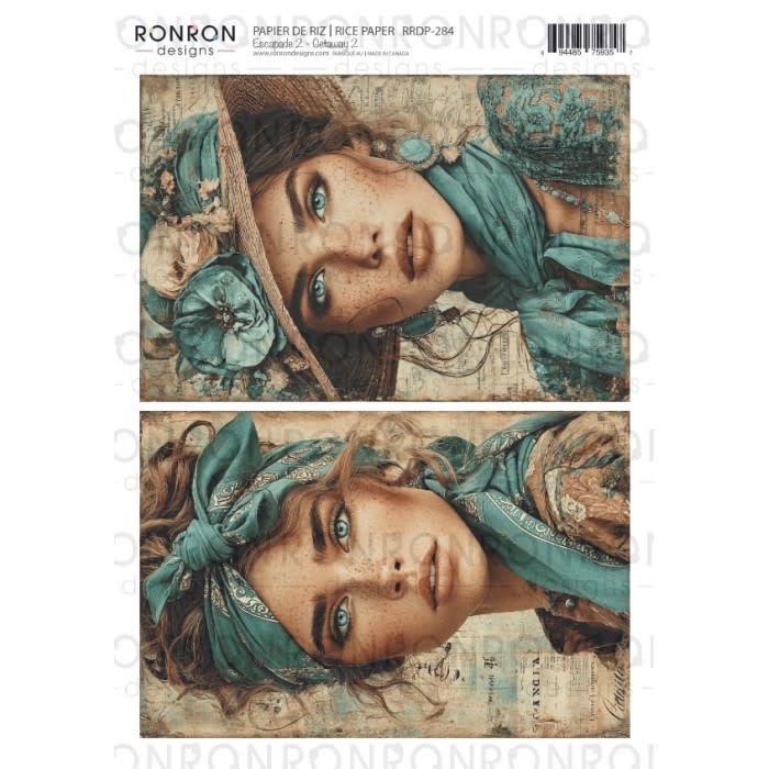 RONRON DESIGNS RONRON DESIGNS ESCAPADE 2 RICE PAPER