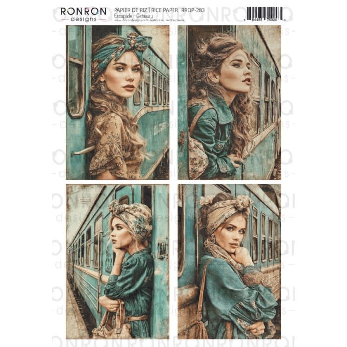 RONRON DESIGNS RONRON DESIGNS ESCAPADE RICE PAPER