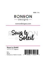 RONRON DESIGNS RONRON DESIGNS SOUS LE SOLEIL WOOD PIECE