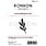 RONRON DESIGNS RONRON DESIGNS FEUILLAGE DEUX FOAM STAMP