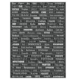 RONRON DESIGNS RONRON DESIGNS MOTS ATC - BLACK STICKERS