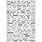 RONRON DESIGNS RONRON DESIGNS ATC WORDS - WHITE STICKERS