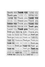 RONRON DESIGNS RONRON DESIGNS THANK YOU - WHITE STICKERS