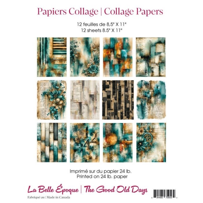 RONRON DESIGNS RONRON DESIGNS LA BELLE ÉPOQUE COLLAGE PAPERS