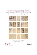 RONRON DESIGNS RONRON DESIGNS LEDGER 2 COLLAGE PAPERS