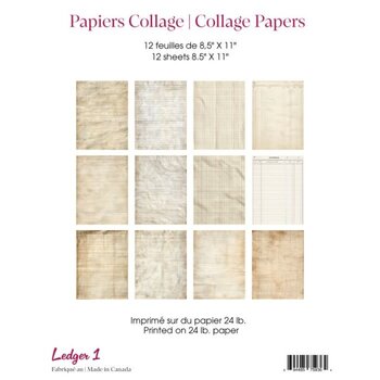 RONRON DESIGNS RONRON DESIGNS LEDGER COLLAGE PAPERS