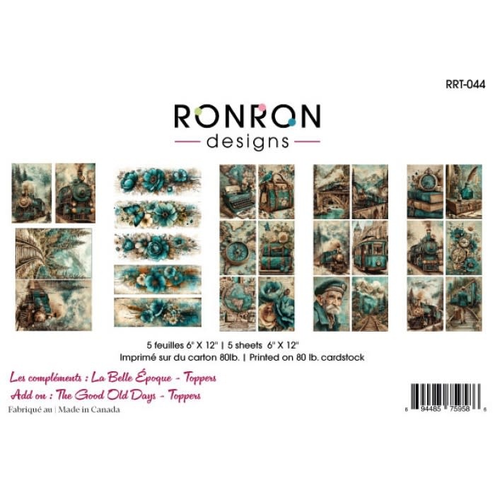 RONRON DESIGNS RONRON DESIGNS LA BELLE ÉPOQUE TOPPERS