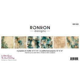 RONRON DESIGNS RONRON DESIGNS LA BELLE ÉPOQUE PATTERNED PAPERS