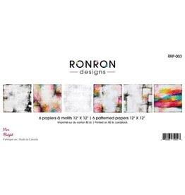 RONRON DESIGNS RONRON DESIGNS VIVE PATTERNED PAPERS