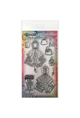 RANGER DYLUSIONS LADIES WHO LUNCH DUO COUTURE COLLECTION CLEAR STAMP SET