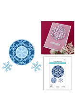 SPELLBINDERS SPELLBINDERS LISA HORTON SNOWFLAKE WREATH ETCHED DIE SET