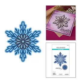 SPELLBINDERS SPELLBINDERS LISA HORTON LAYERED SNOWFLAKES ETCHED DIE SET