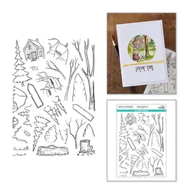 SPELLBINDERS SPELLBINDERS JOSH GRIFFITHS STUDIO INTO THE WILD CLEAR STAMP SET