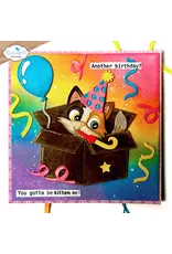 ELIZABETH CRAFT DESIGNS ELIZABETH CRAFT DESIGNS CUTE & WHIMSICAL CATS SENTIMENTS CLEAR STAMP SET