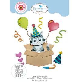 ELIZABETH CRAFT DESIGNS ELIZABETH CRAFT DESIGNS CUTE & WHIMSICAL MEET THE CATS SURPRISE BOX DIE SET