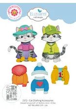 ELIZABETH CRAFT DESIGNS ELIZABETH CRAFT DESIGNS CUTE & WHIMSICAL MEET THE CATS CLOTHING ACCESSORIES DIE SET