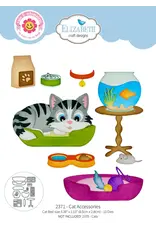 ELIZABETH CRAFT DESIGNS ELIZABETH CRAFT DESIGNS CUTE & WHIMSICAL MEET THE CATS ACCESSORIES DIE SET