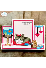 ELIZABETH CRAFT DESIGNS ELIZABETH CRAFT DESIGNS CUTE & WHIMSICAL MEET THE CATS ACCESSORIES DIE SET