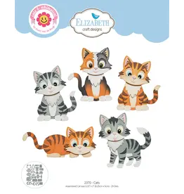 ELIZABETH CRAFT DESIGNS ELIZABETH CRAFT DESIGNS CUTE & WHIMSICAL MEET THE CATS DIE SET