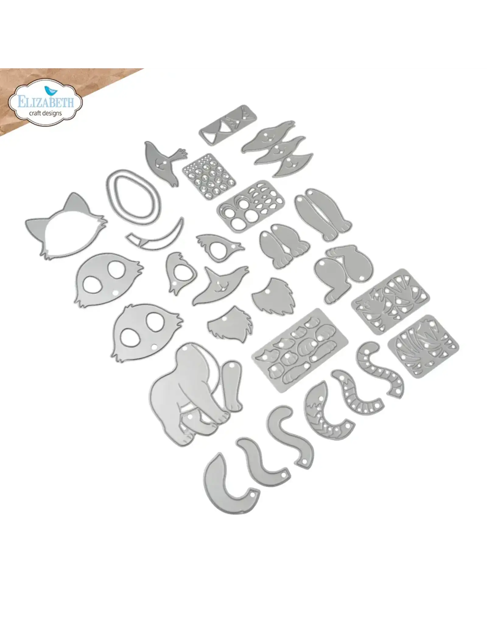 ELIZABETH CRAFT DESIGNS ELIZABETH CRAFT DESIGNS CUTE & WHIMSICAL MEET THE CATS DIE SET