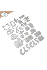 ELIZABETH CRAFT DESIGNS ELIZABETH CRAFT DESIGNS CUTE & WHIMSICAL MEET THE CATS DIE SET