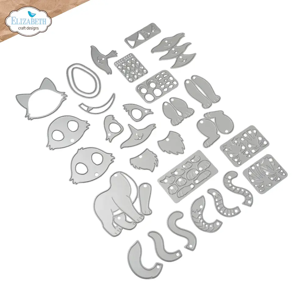 ELIZABETH CRAFT DESIGNS ELIZABETH CRAFT DESIGNS CUTE & WHIMSICAL MEET THE CATS DIE SET