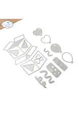 ELIZABETH CRAFT DESIGNS ELIZABETH CRAFT DESIGNS CUTE & WHIMSICAL MEET THE CATS SURPRISE BOX DIE SET