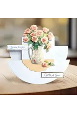 KATY SUE KATY SUE WHITE STEPPER ROCKER CARDS & ENVELOPES 12/PK