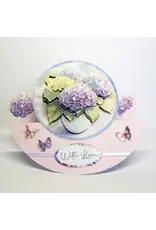 KATY SUE KATY SUE PRETTY PASTELS STEPPER ROCKER CARDS & ENVELOPES 12/PK