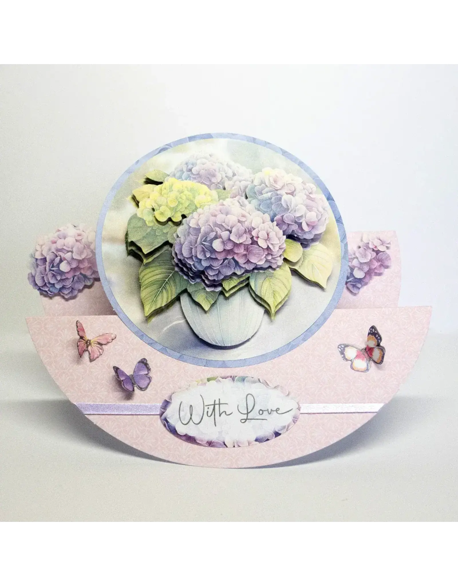 KATY SUE KATY SUE PRETTY PASTELS STEPPER ROCKER CARDS & ENVELOPES 12/PK