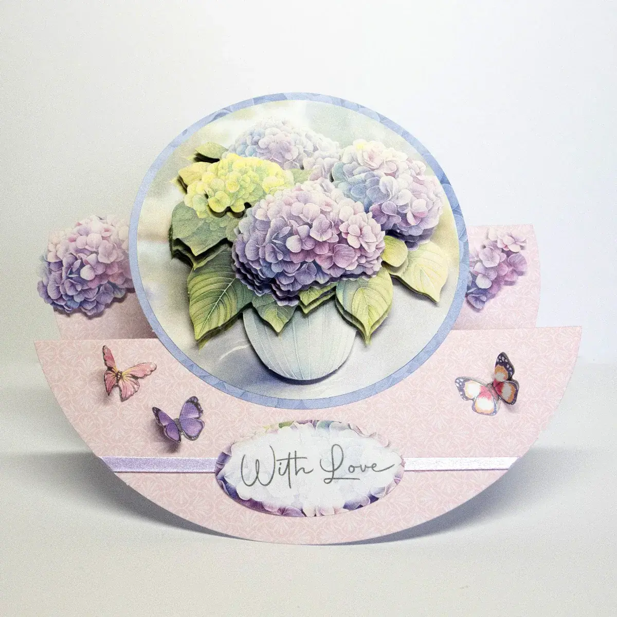 KATY SUE PRETTY PASTELS STEPPER ROCKER CARDS & ENVELOPES 12/PK