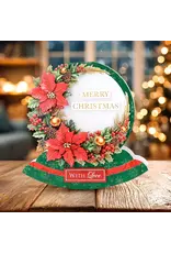 KATY SUE KATY SUE CHRISTMAS CIRCLE ROCKER CARDS & ENVELOPES 12/PK