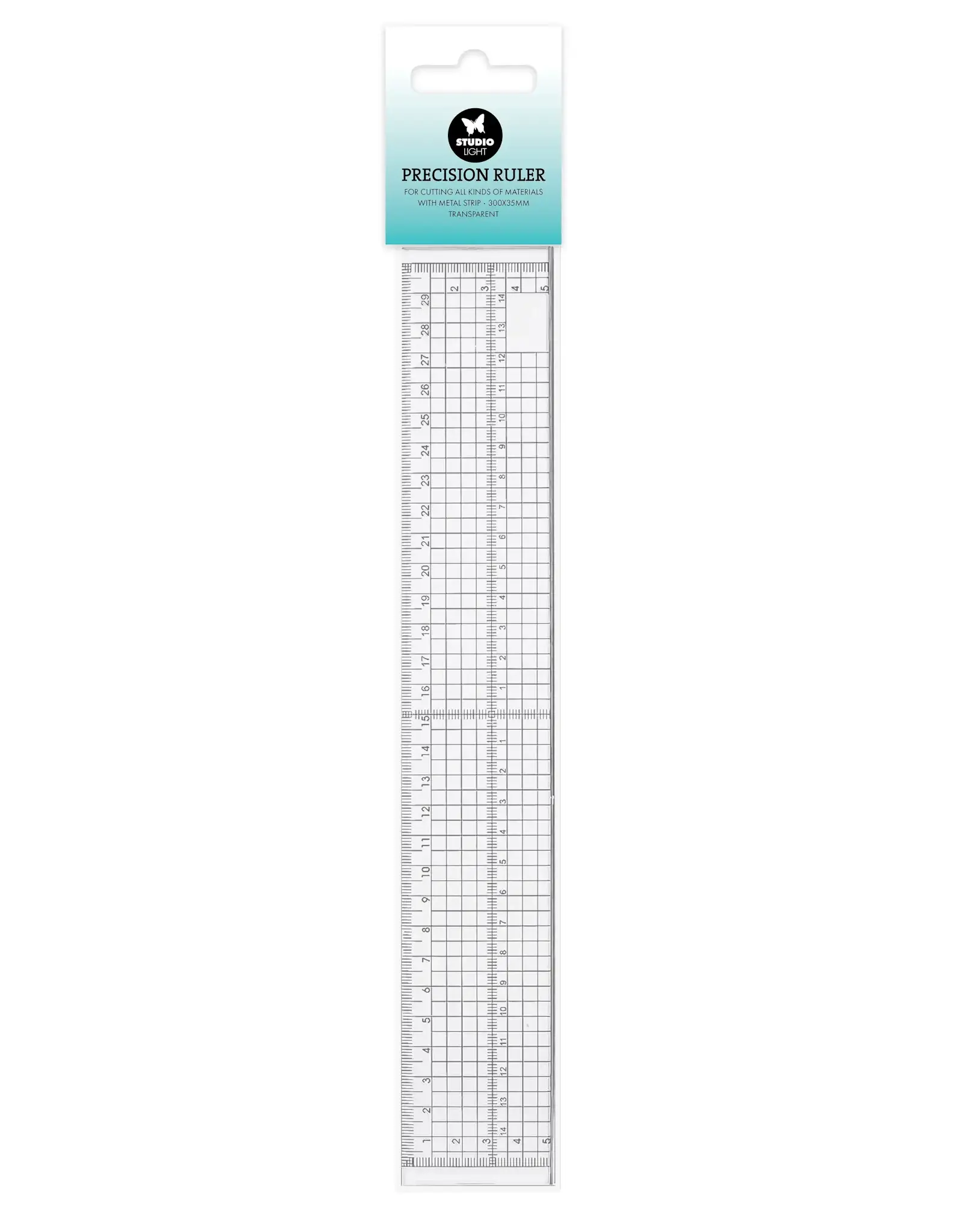 STUDIOLIGHT STUDIOLIGHT METAL RULER 30cm