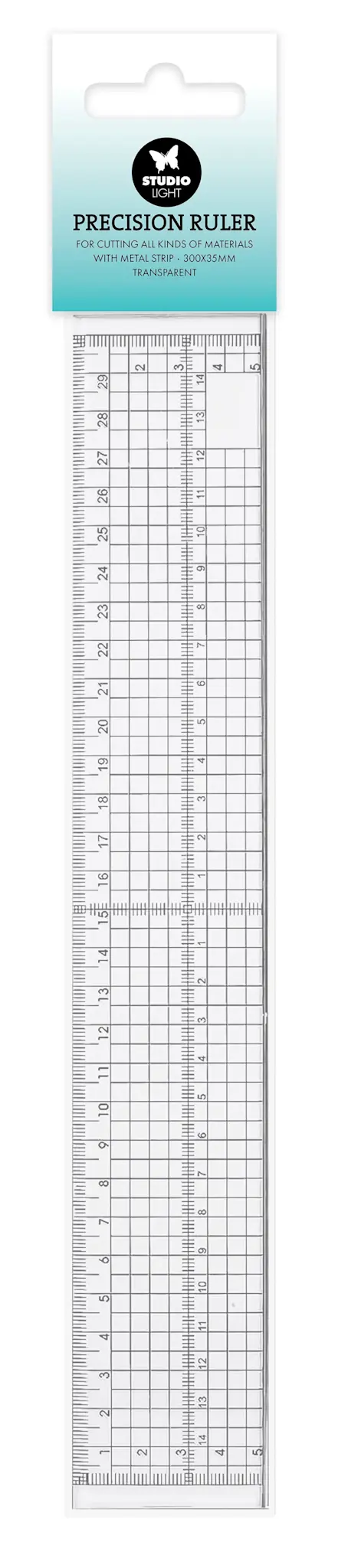 STUDIOLIGHT STUDIOLIGHT METAL RULER 30cm