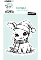 STUDIOLIGHT STUDIOLIGHT CREATIVE CRAFTLAB FRIENDZ BENJAMIN CLEAR STAMP SET