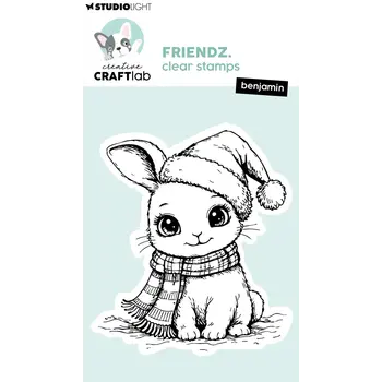 STUDIOLIGHT STUDIOLIGHT CREATIVE CRAFTLAB FRIENDZ BENJAMIN CLEAR STAMP SET