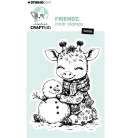 STUDIOLIGHT STUDIOLIGHT CREATIVE CRAFTLAB FRIENDZ LUCAS CLEAR STAMP SET