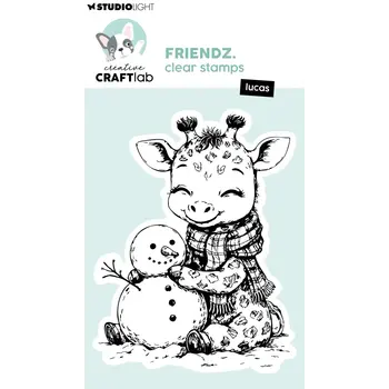 STUDIOLIGHT STUDIOLIGHT CREATIVE CRAFTLAB FRIENDZ LUCAS CLEAR STAMP SET