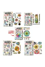 AALL & CREATE AALL & CREATE AZOLINE LOVELY COULEURS STAMP BUNDLE