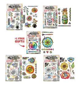 AALL & CREATE AALL & CREATE AZOLINE LOVELY COULEURS STAMP BUNDLE