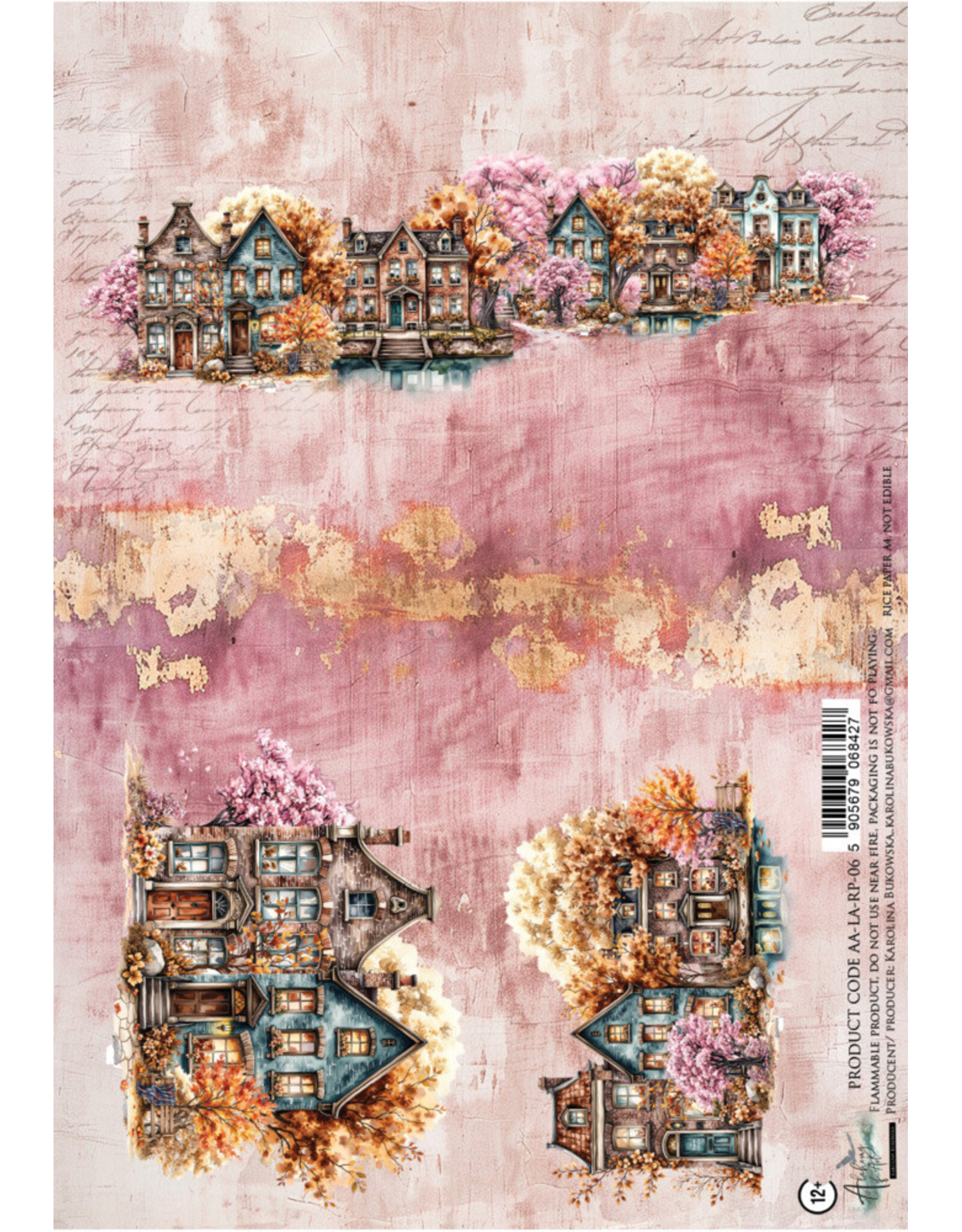 ALCHEMY OF ART ALCHEMY OF ART LOVELY AUTUMN 06 A4 RICE PAPER
