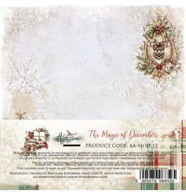 ALCHEMY OF ART ALCHEMY OF ART THE MAGIC OF DECEMBER 6x6 PAPER PACK 24 SHEETS