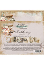 ALCHEMY OF ART ALCHEMY OF ART IN THE LIBRARY 8x8 PAPER PACK 12 SHEETS