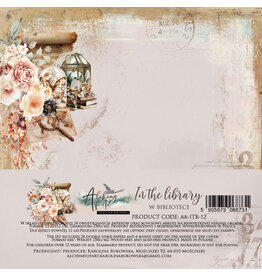 ALCHEMY OF ART ALCHEMY OF ART IN THE LIBRARY 6x12 EXTRAS DIE-CUTS