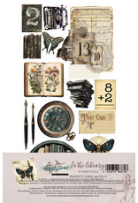 ALCHEMY OF ART ALCHEMY OF ART IN THE LIBRARY 02 6x12 EXTRAS DIE-CUTS