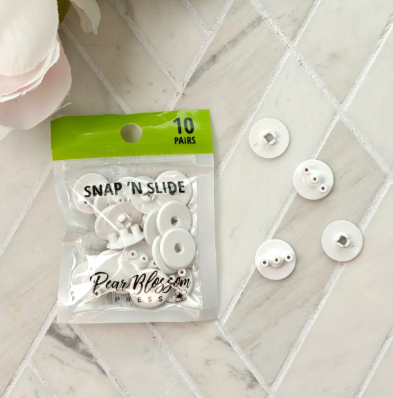 PEAR BLOSSOM PRESS PEAR BLOSSOM PRESS SNAP 'N SLIDE 10/PK
